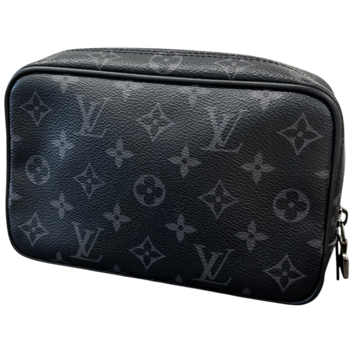 Men's Monogram Eclipse PM Toiletry Bag Black - Photo 4