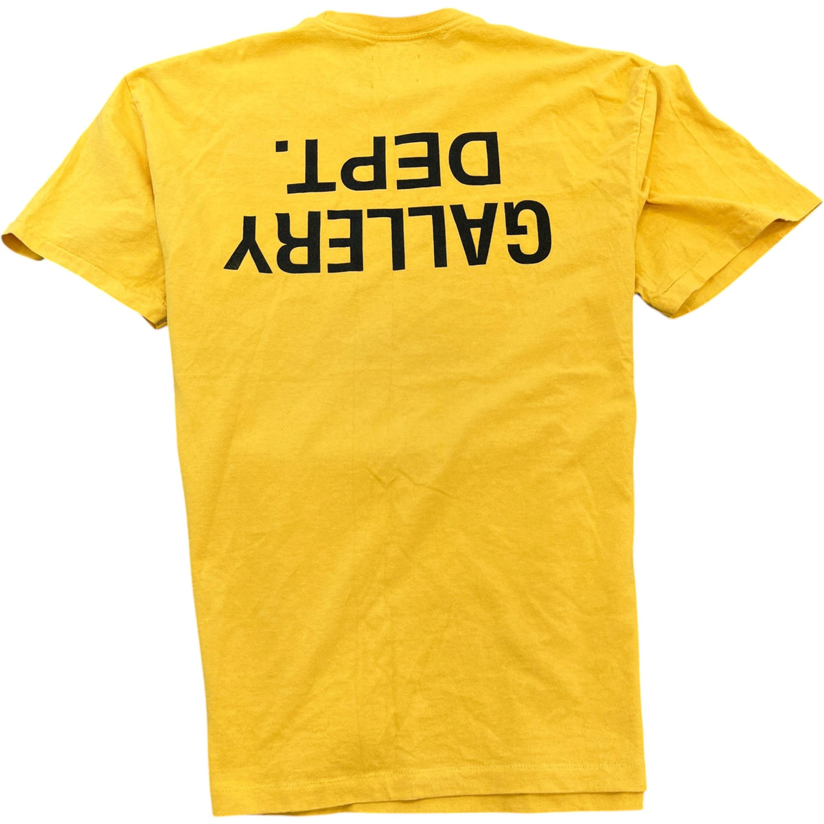 Men's Upside Down Logo T-Shirt Orange Size XL - Photo 2