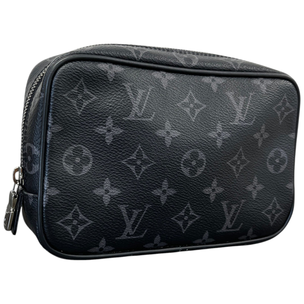 Men's Monogram Eclipse PM Toiletry Bag Black - Photo 7