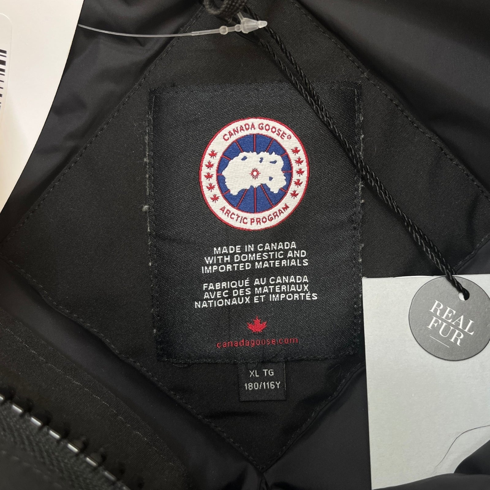 Canada Goose Men's Chilliwack Bomber Down Jacket Black Size XL - Photo 7