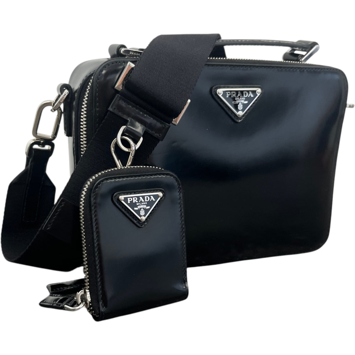 Women's Brique Handbag Black - Photo 4
