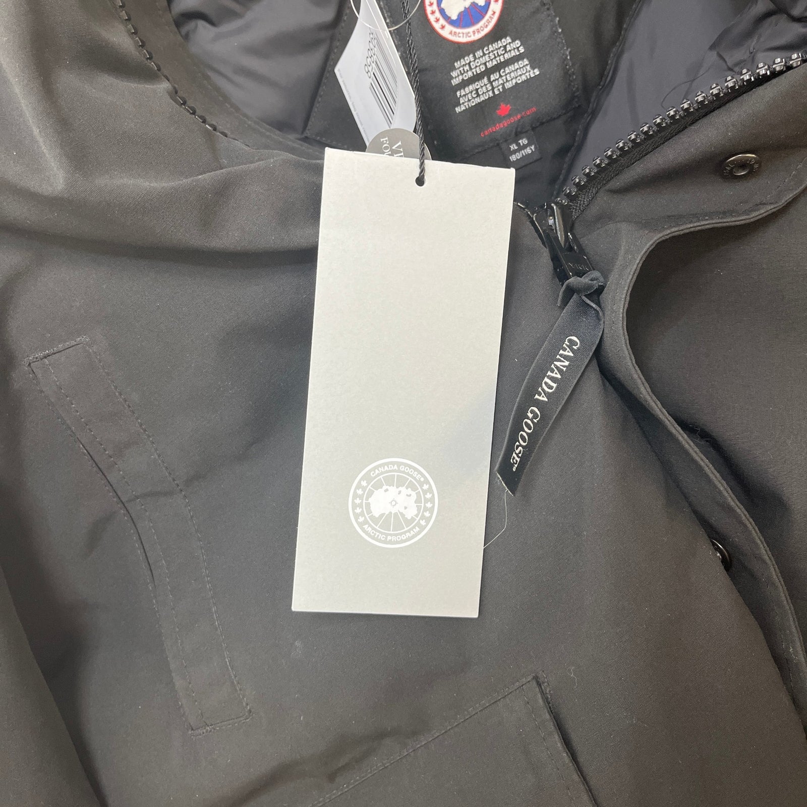 Canada Goose Men's Chilliwack Bomber Down Jacket Black Size XL - Photo 8