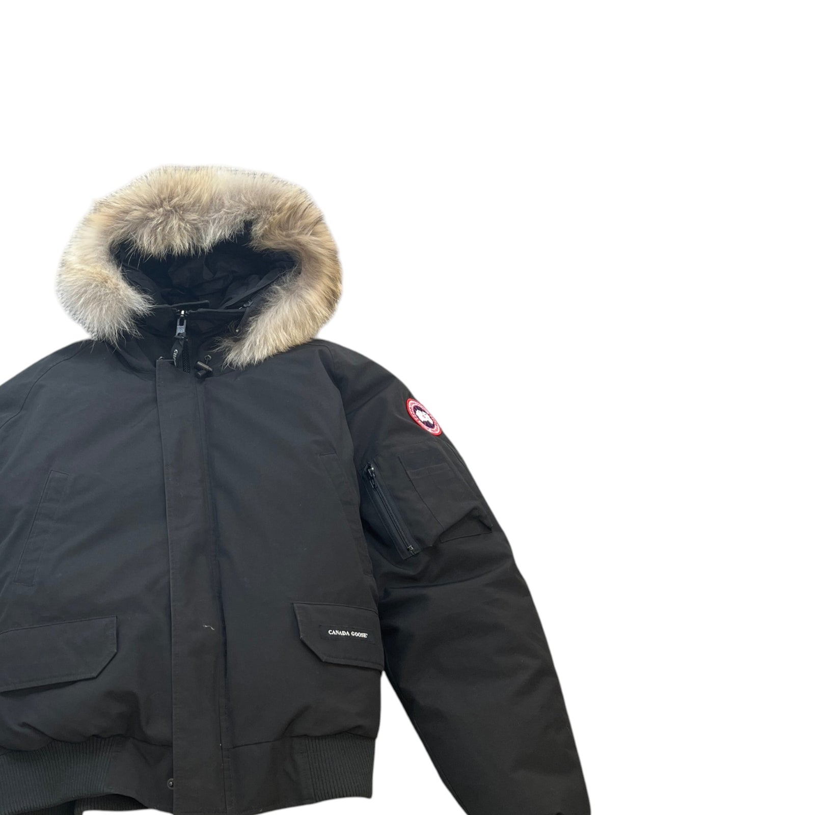 Canada Goose Men's Chilliwack Bomber Down Jacket Black Size XL - Photo 3