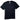 Men's Embroidered Logo T-Shirt Black Size XXL