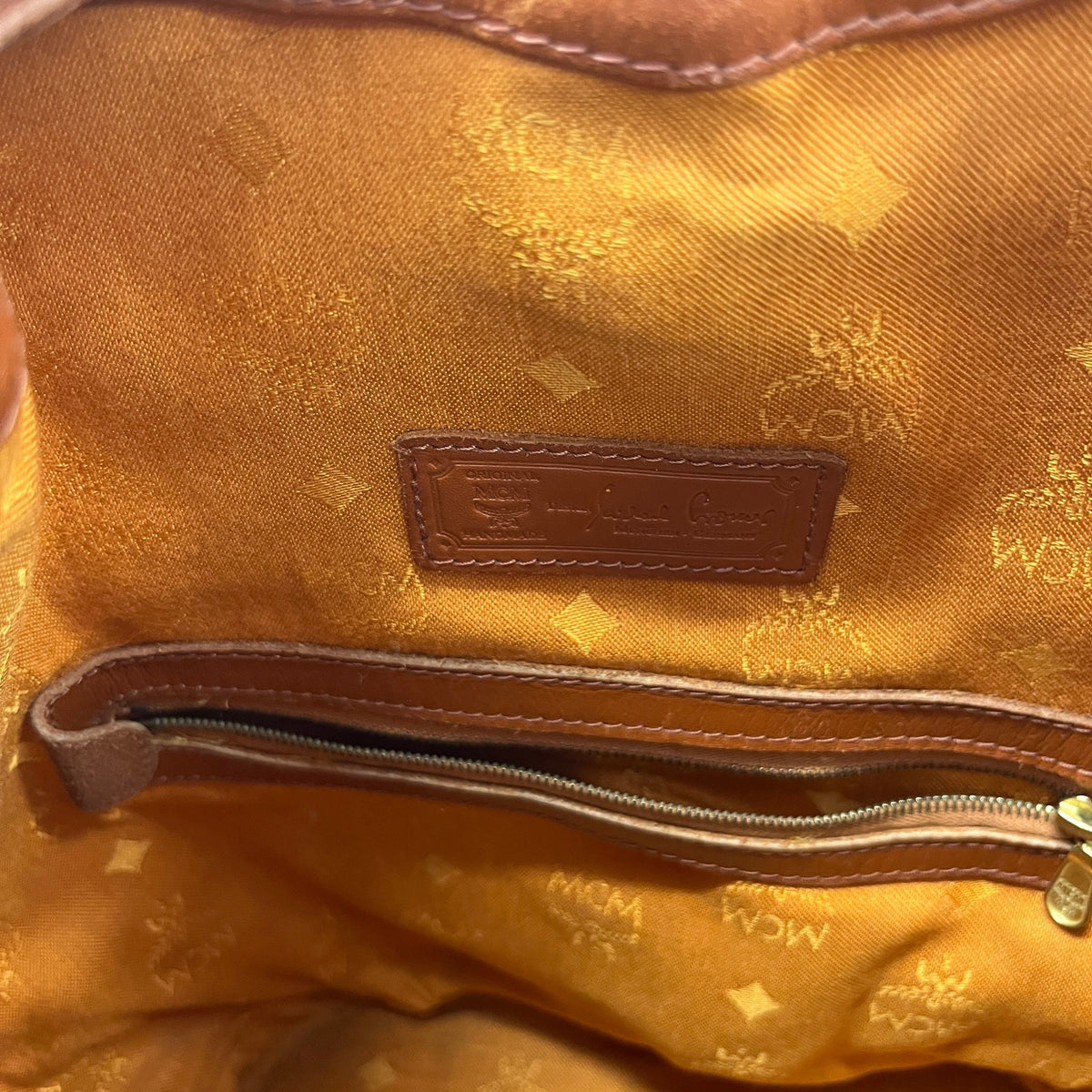 Women's Visetos Monogram Drawstring Bucket Crossbody Bag Brown - Photo 11