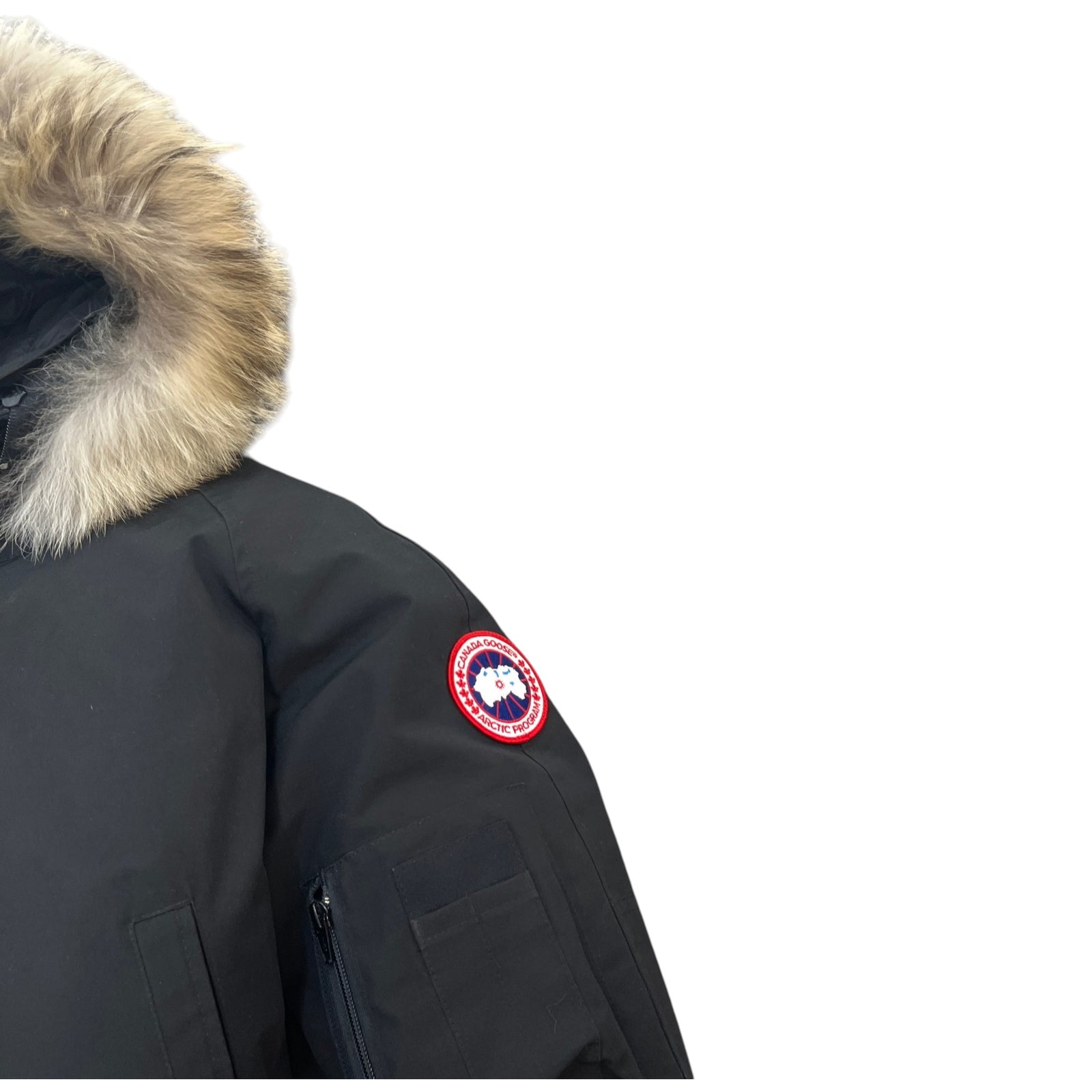 Canada Goose Men's Chilliwack Bomber Down Jacket Black Size XL - Photo 6