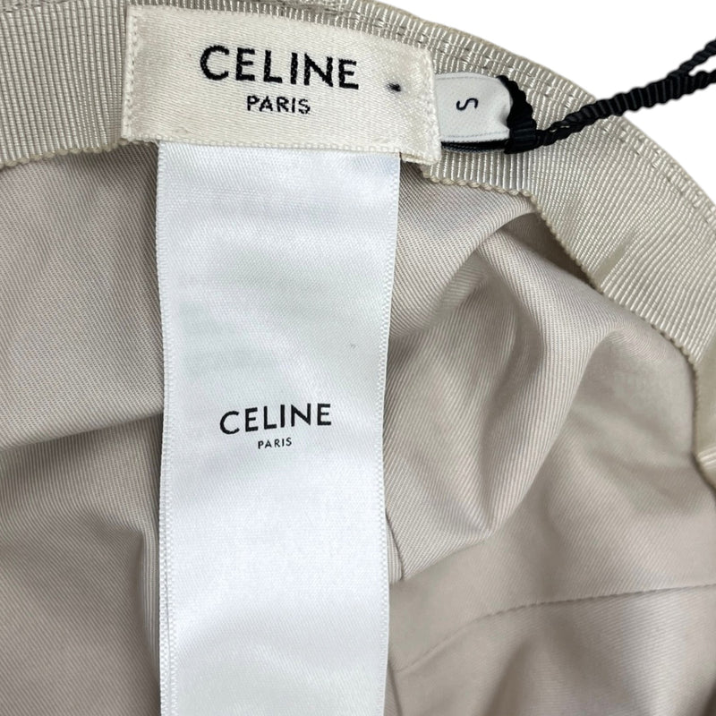 Women's Corduroy Bob Triomphe Bucket Hat Cream Size S