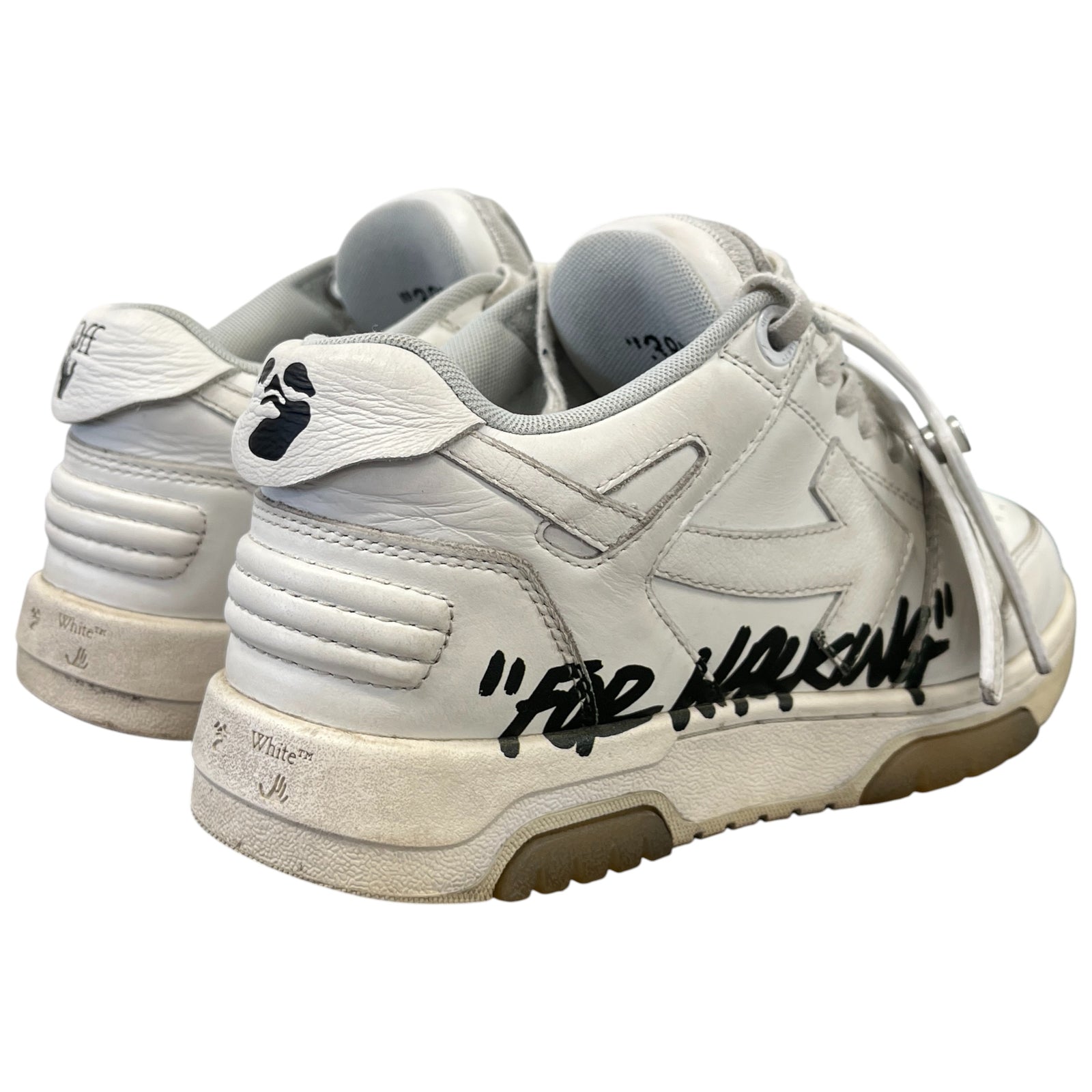 Women's Out Of Office 'For Walking' Low Trainers White Size EU 38 / UK 5 - Photo 9