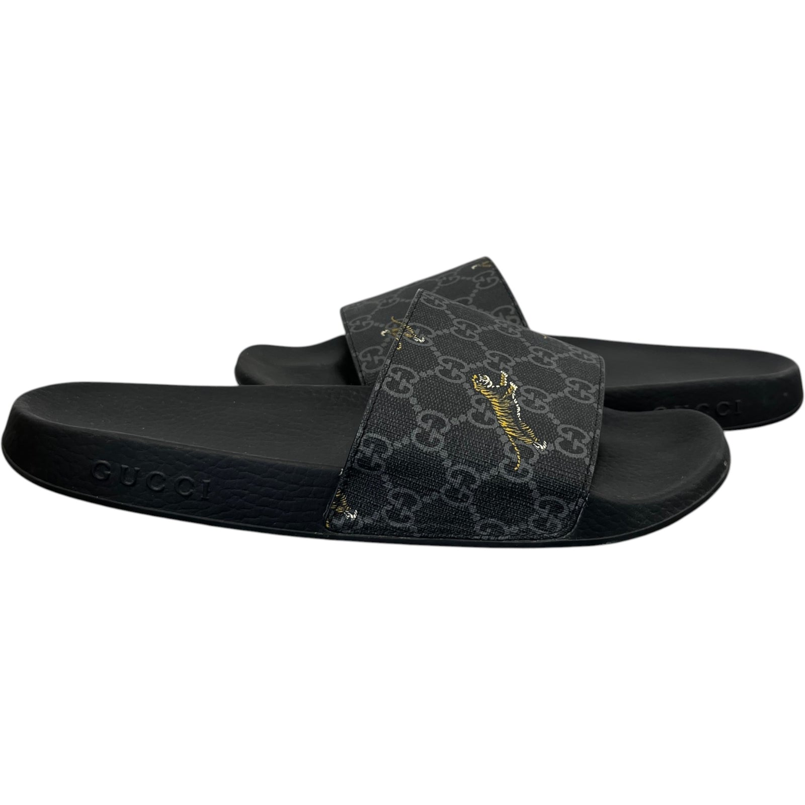 Men's Gg Supreme Tigers Slides Black Size EU 44 / UK 10 - Photo 3