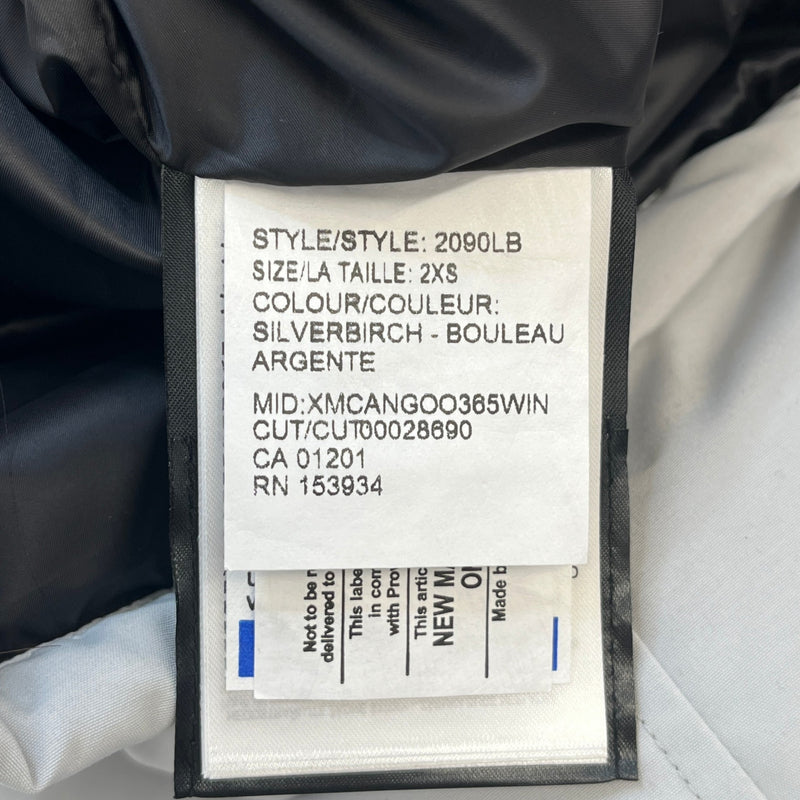 Canada Goose Women's Lorette Down Jacket Grey Size 4