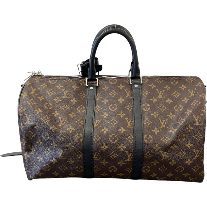 Monogram Keepall Bandoulière 45 Bag Brown