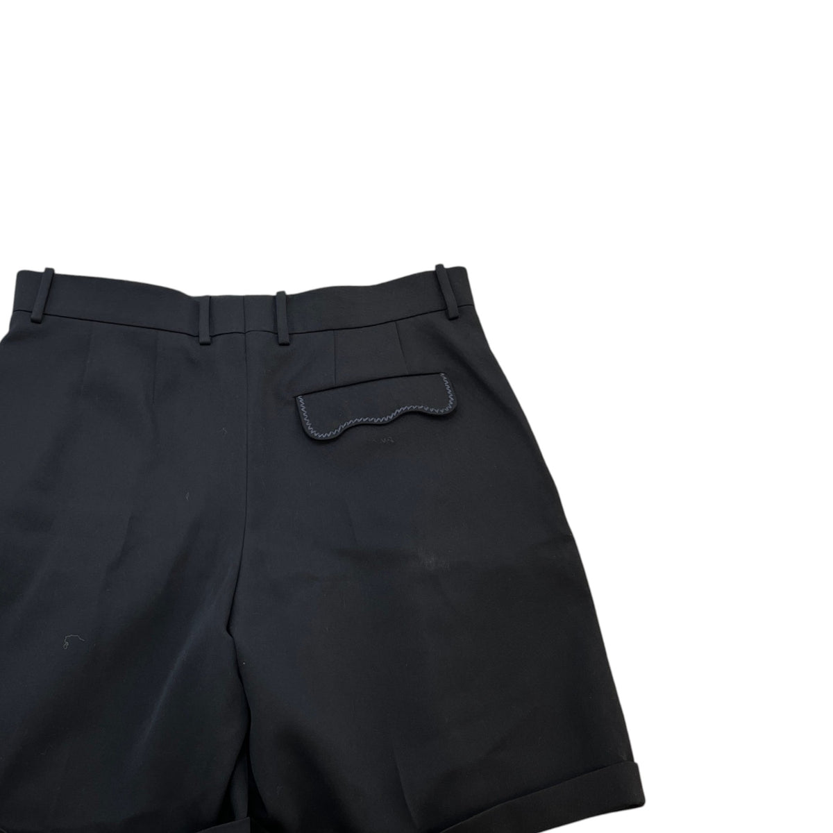 Men's Lv Flower Embroidered Shorts Black Size XL / W36 - Photo 4