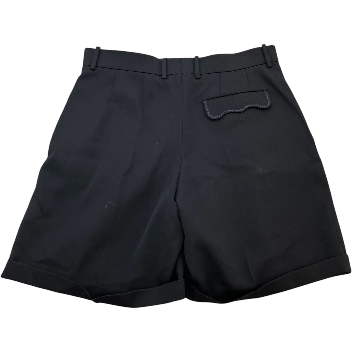 Men's Lv Flower Embroidered Shorts Black Size XL / W36 - Photo 2