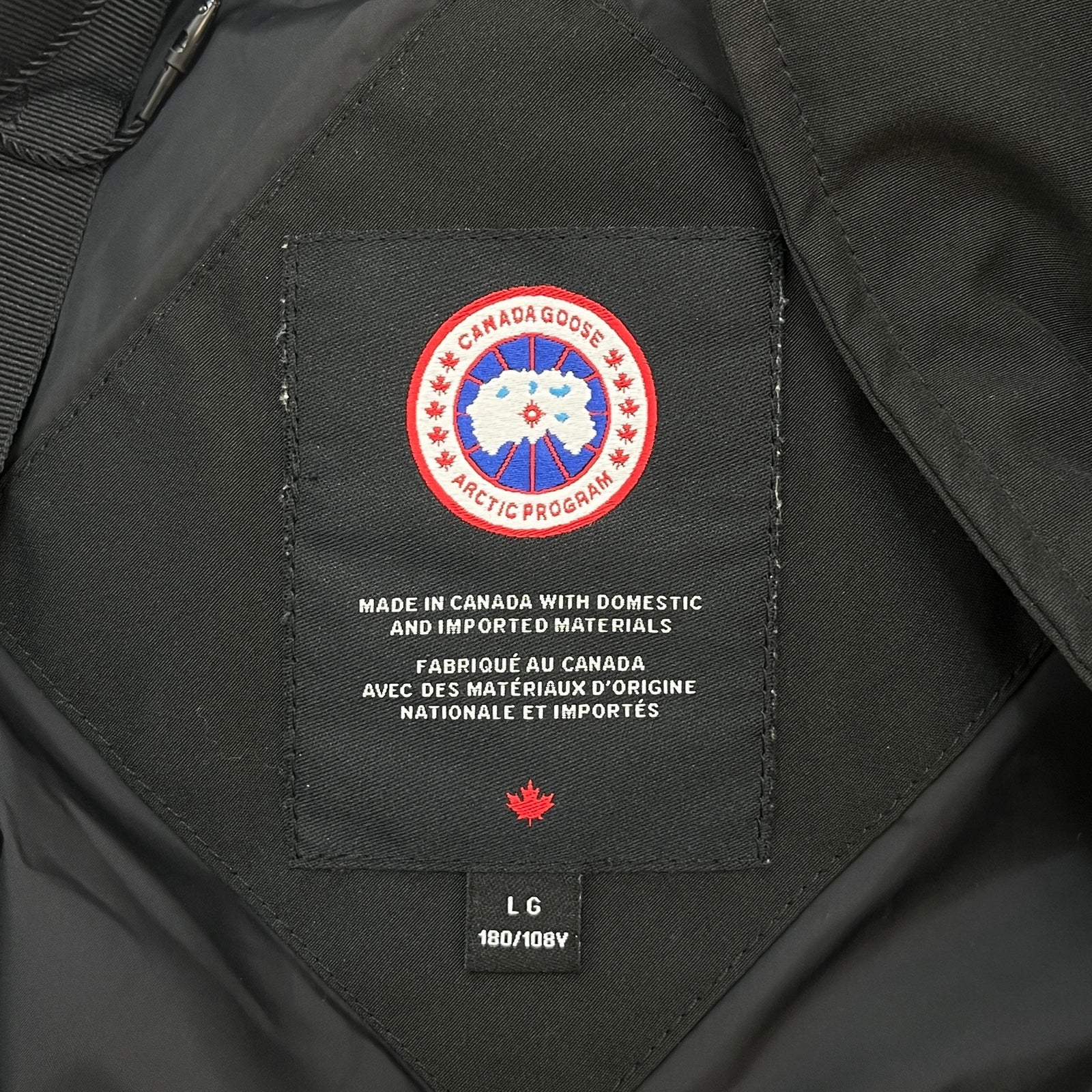 Canada Goose Men's MacMillan Down Jacket Black Size L - Photo 6
