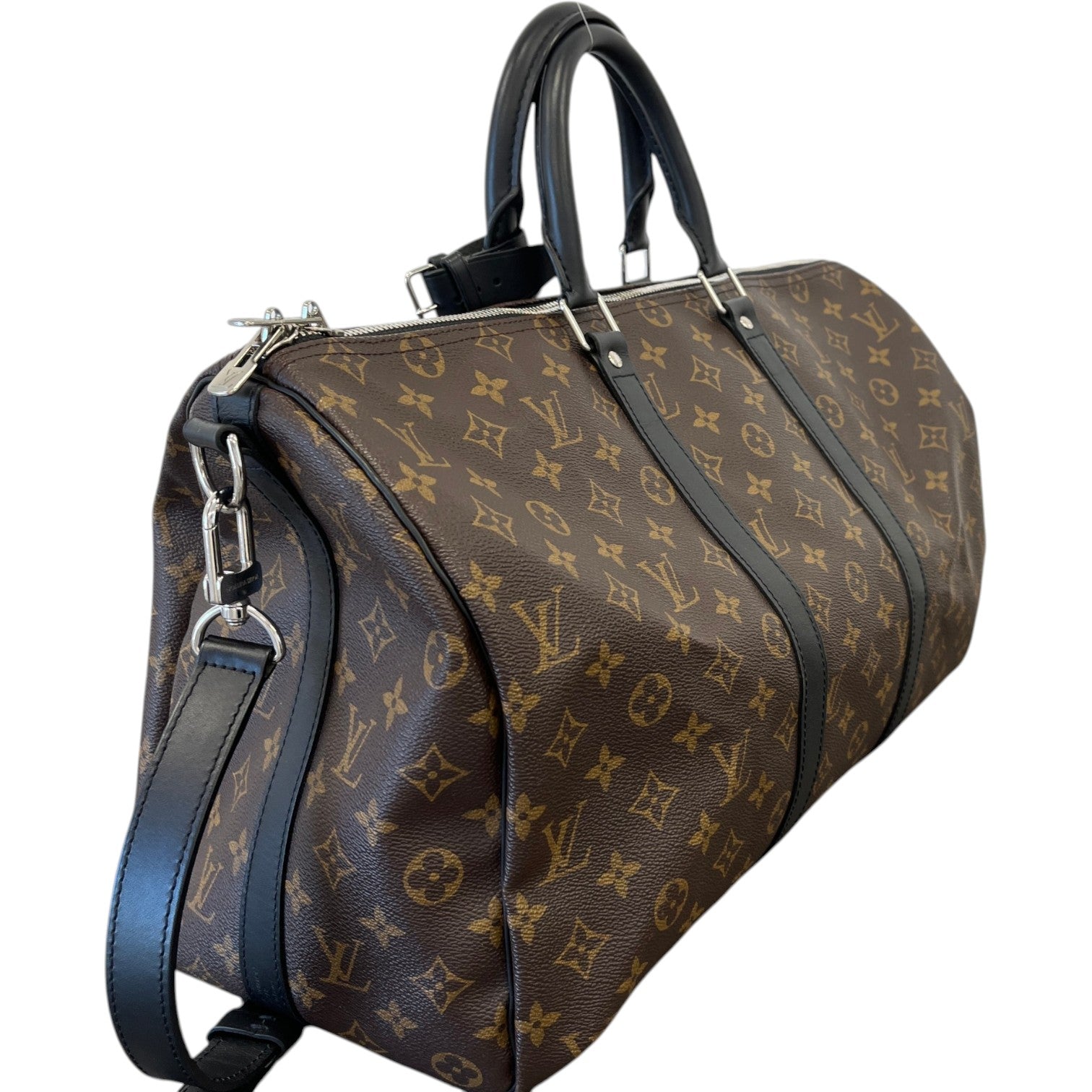 Monogram Keepall Bandoulière 45 Bag Brown - Photo 8