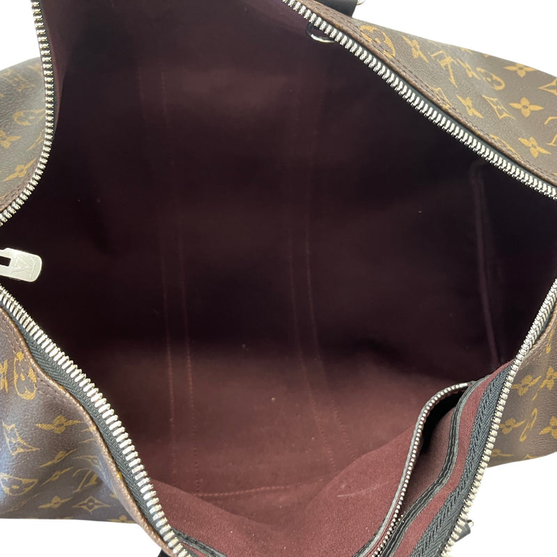 Monogram Keepall Bandoulière 45 Bag Brown