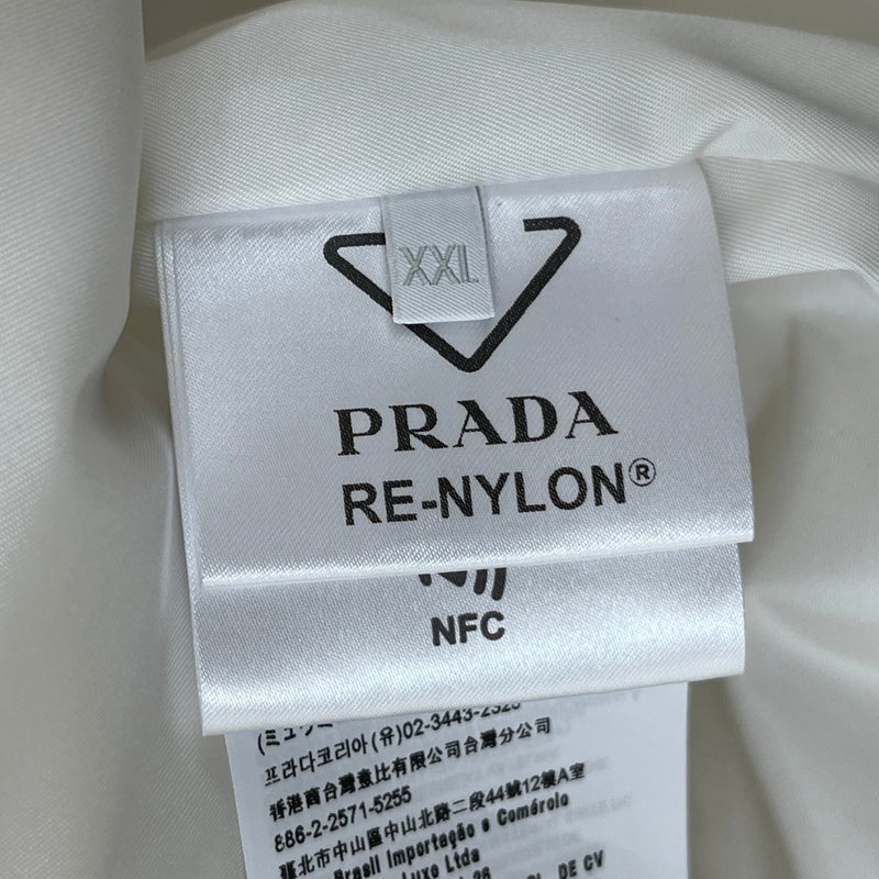 Men's Re-Nylon Down Jacket White Size XXL