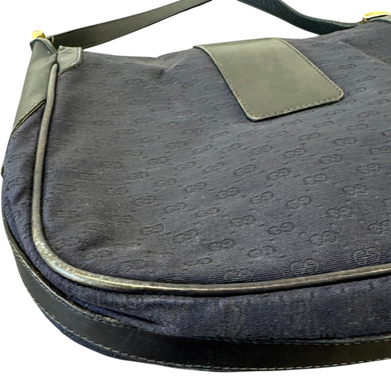 Women's Vintage GG Crossbody Bag Navy