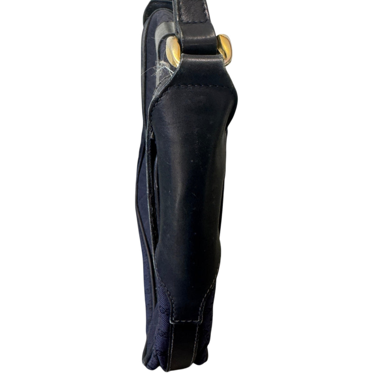 Women's Vintage GG Crossbody Bag Navy - Photo 9