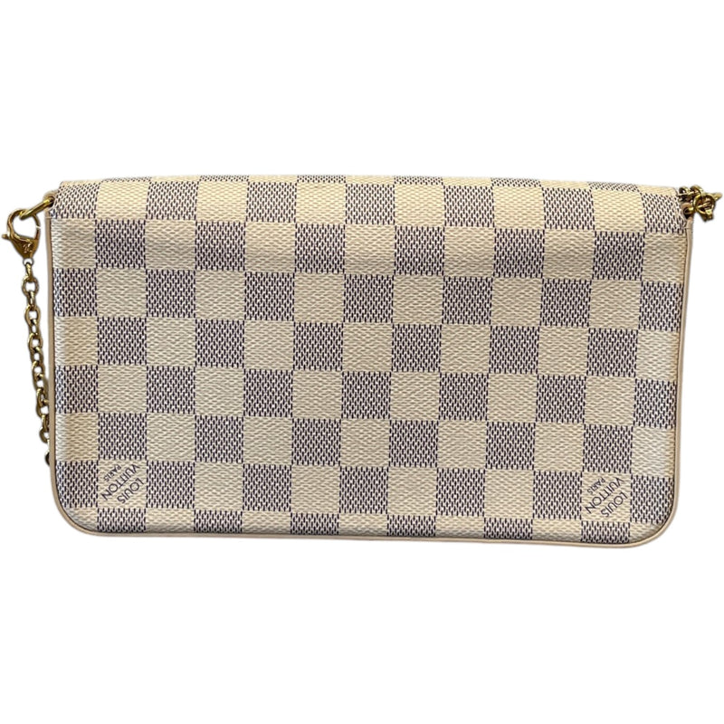 Women's Damier Azur Félicie Pochette Bag White