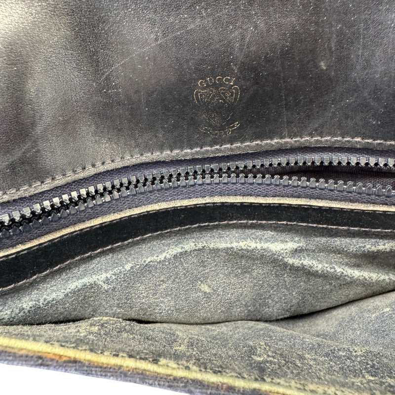 Women's Vintage GG Crossbody Bag Navy