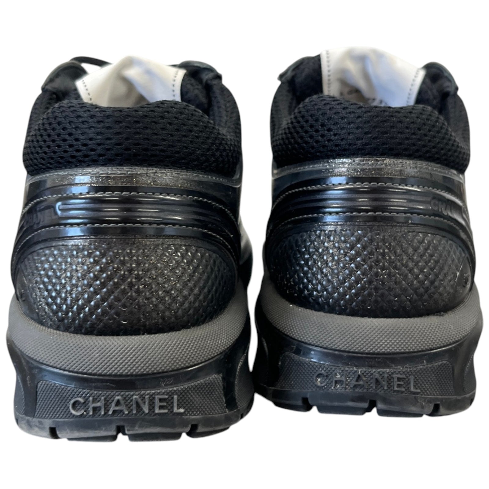 Women's Metalic Cc Runner Low Trainers Black Size EU 37.5 / UK 4.5 - Photo 7