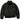 Men's Garment Dyed Crinkle Reps Applique Logo Down Jacket Black Size L