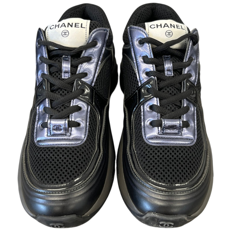 Women's Metalic Cc Runner Low Trainers Black Size EU 37.5 / UK 4.5