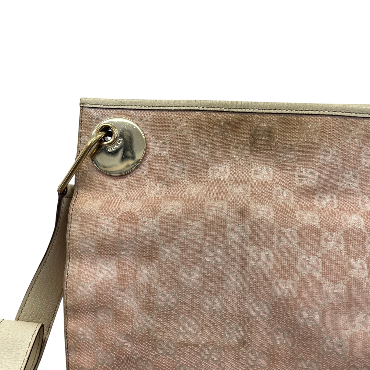 Women's GG Vintage Crossbody Bag Pink - Photo 8