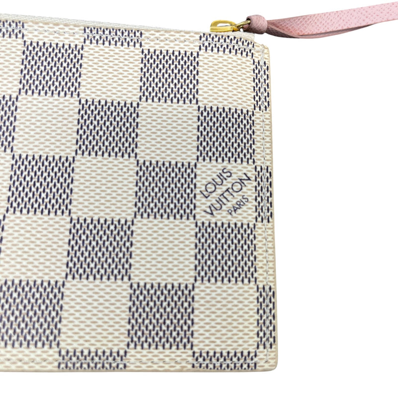 Women's Damier Azur Félicie Pochette Bag White