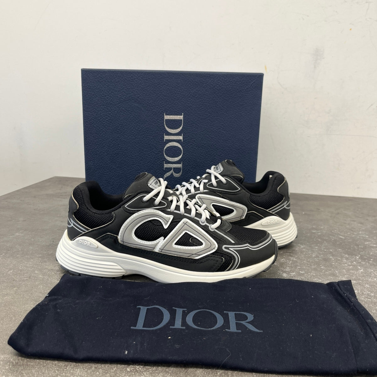 Men's B30 Low Trainers Black Size UK 6.5 / EU 40.5 - Photo 12