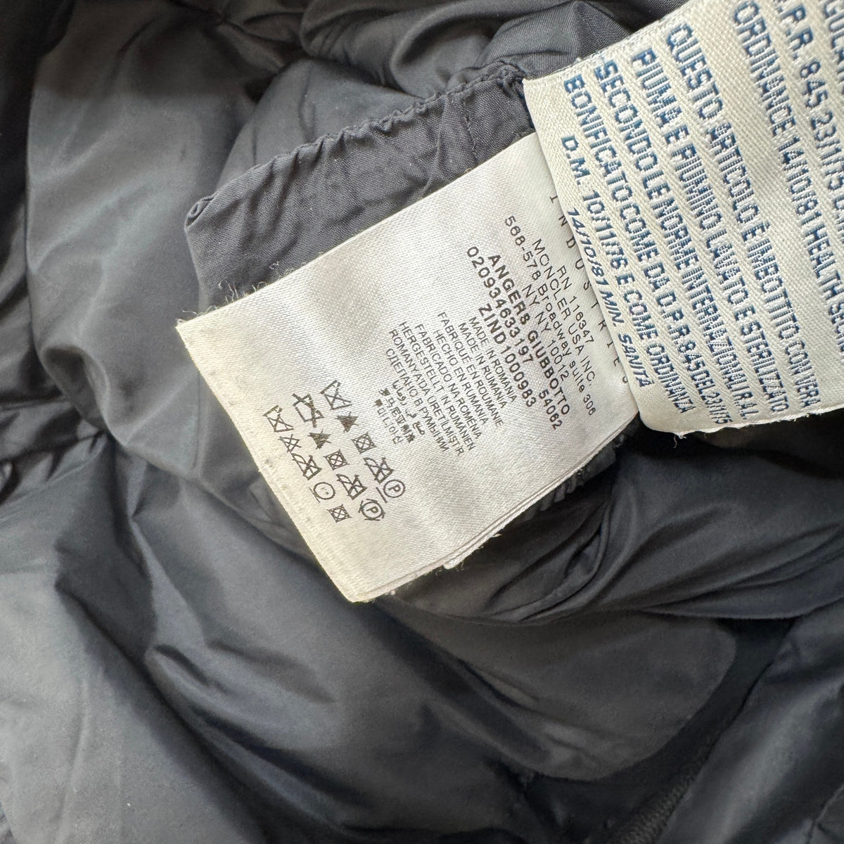 Women's Angers Down Jacket Black Size 0 / UK 8 - Photo 6