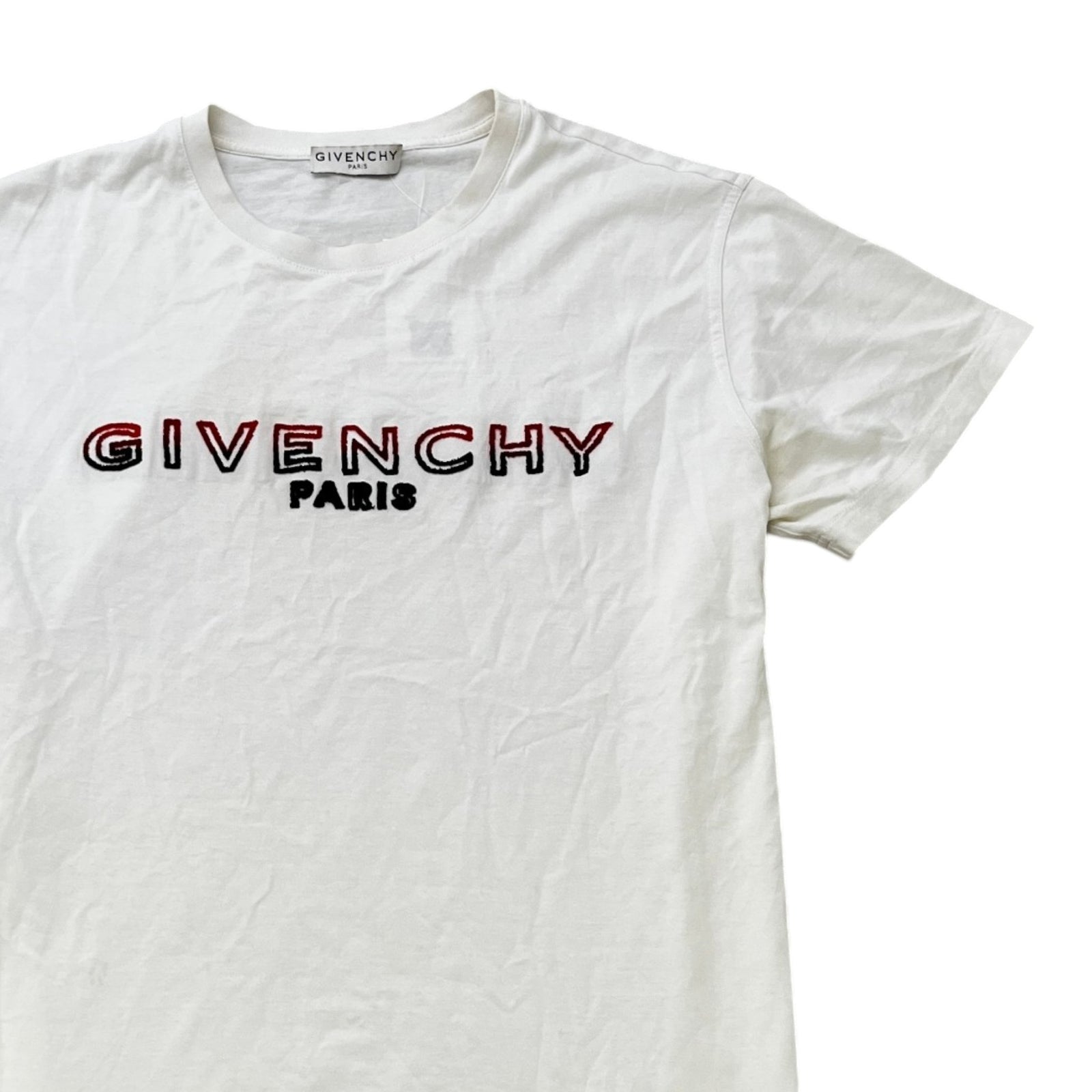 Men's Logo Print T-Shirt White Size S - Photo 3
