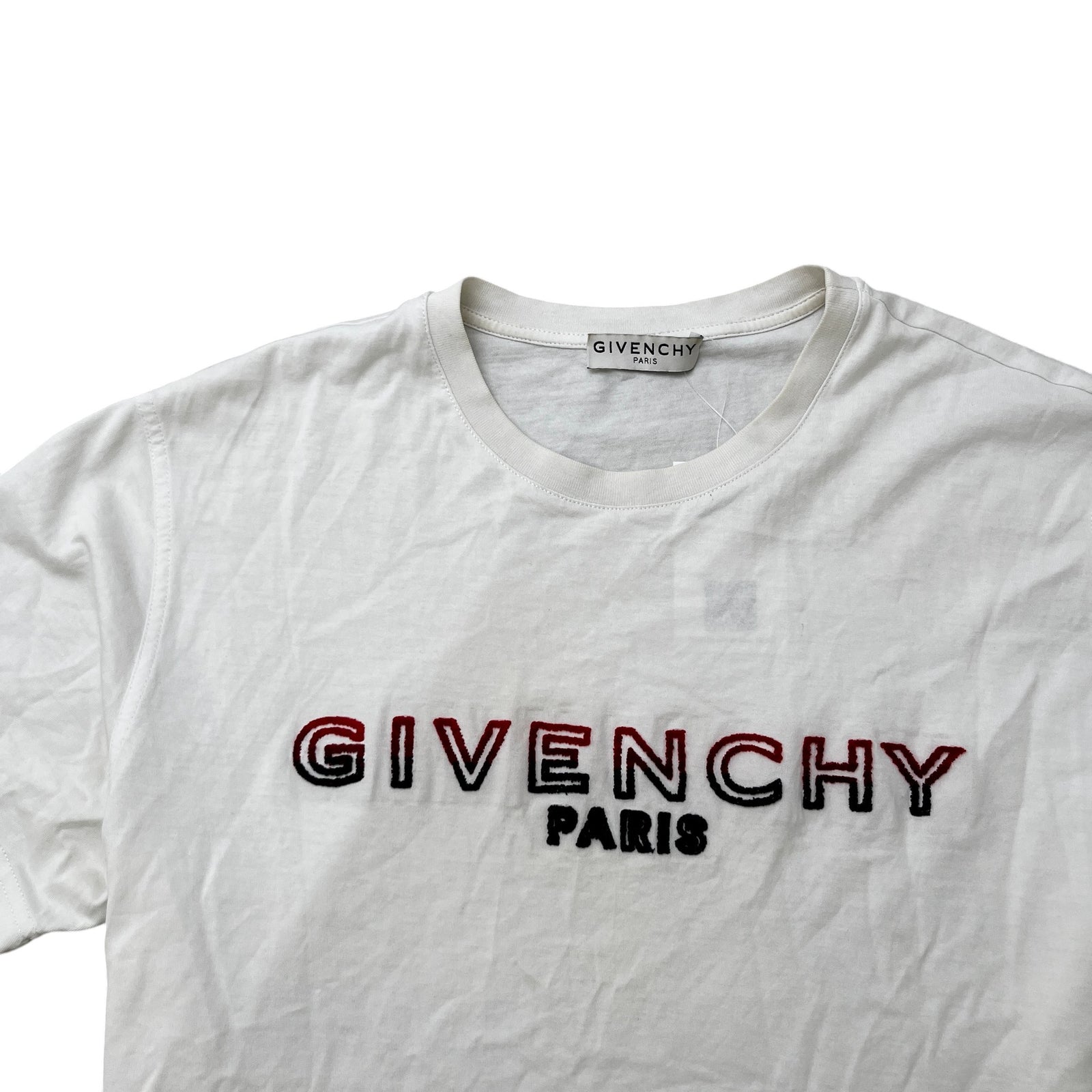 Men's Logo Print T-Shirt White Size S - Photo 5