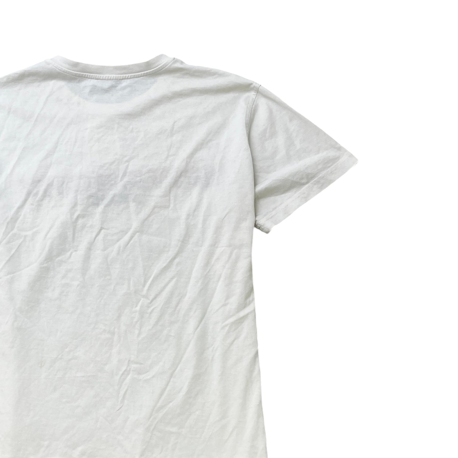 Men's Logo Print T-Shirt White Size S - Photo 4
