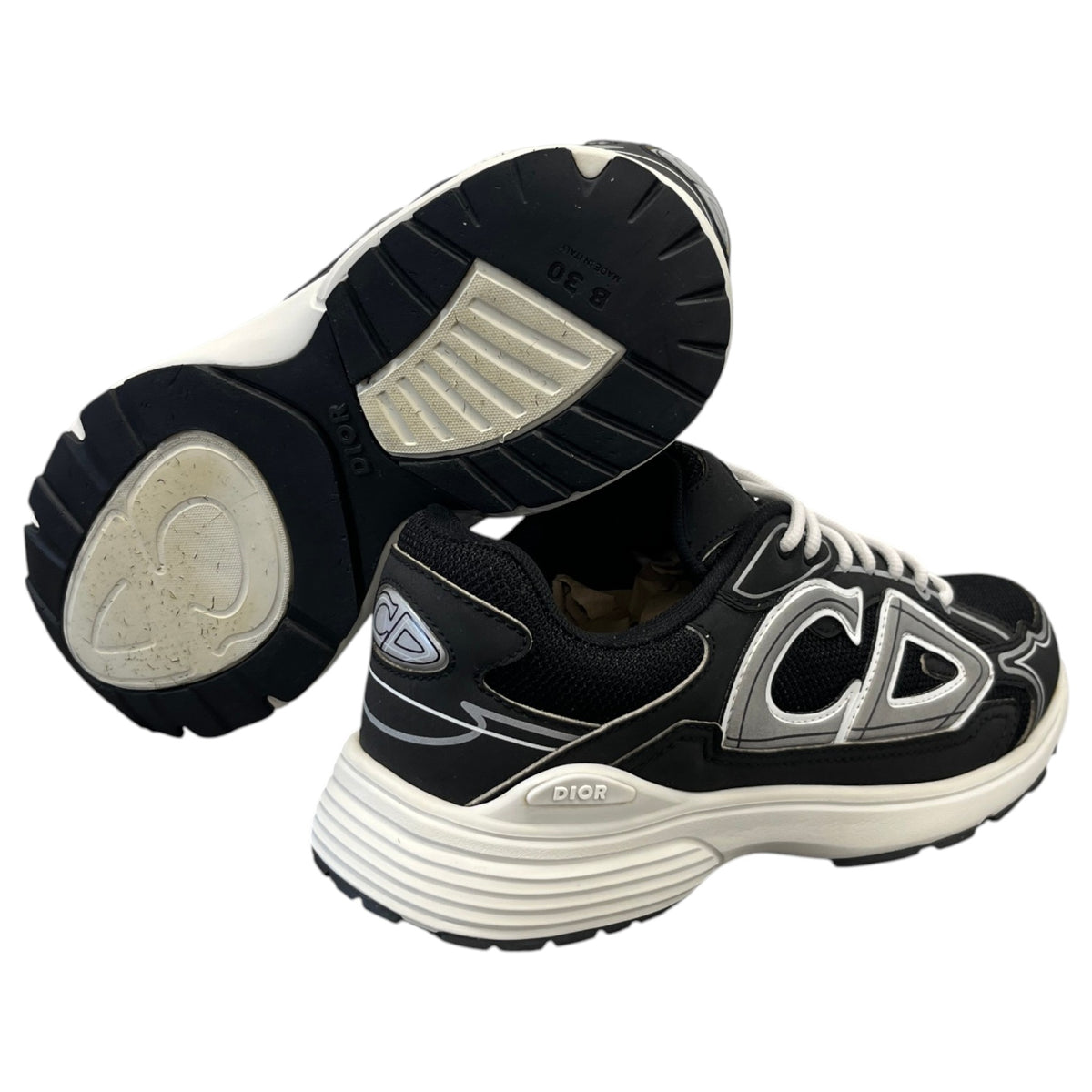 Men's B30 Low Trainers Black Size UK 6.5 / EU 40.5 - Photo 10