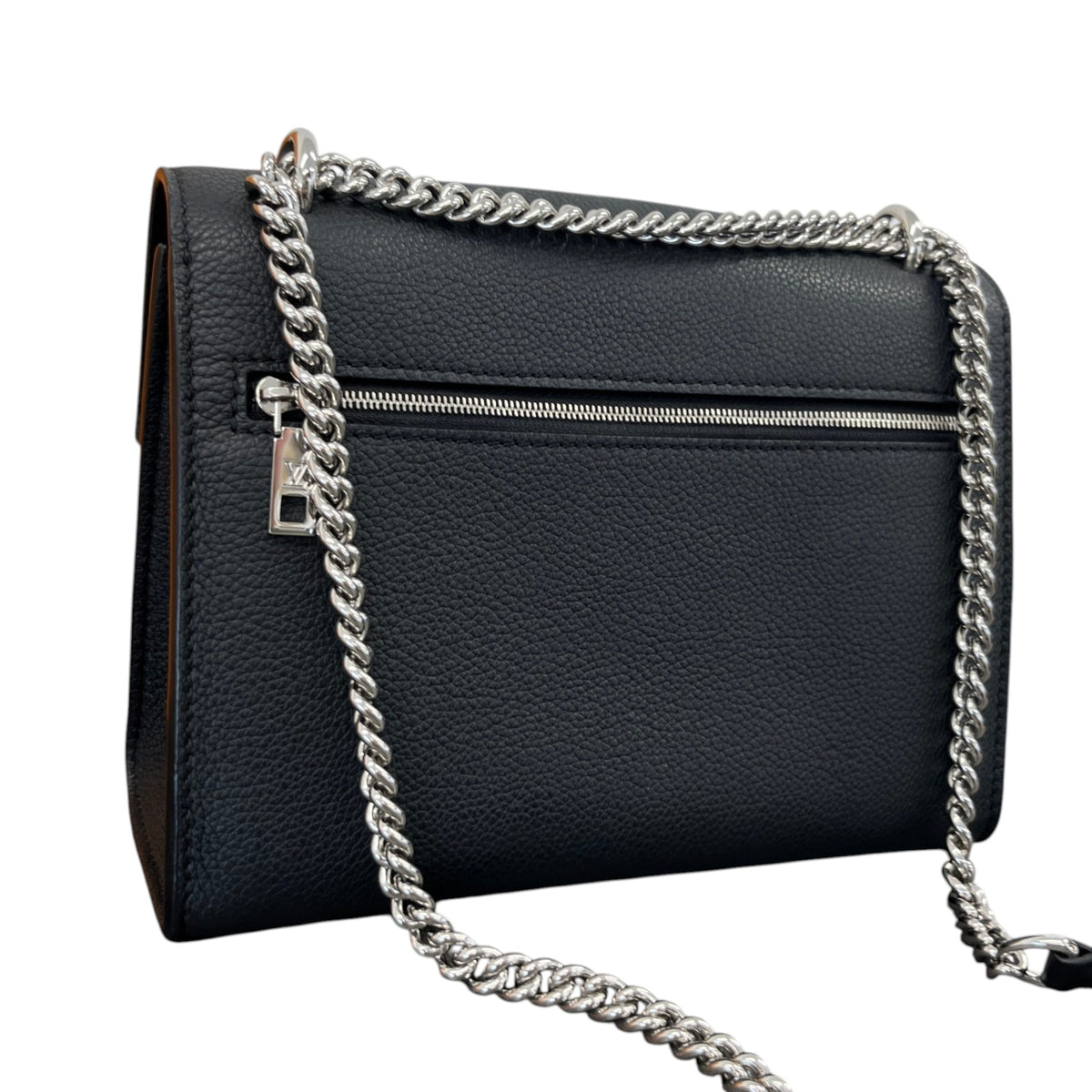 Women's Mylockme Chain Handbag Black - Photo 8