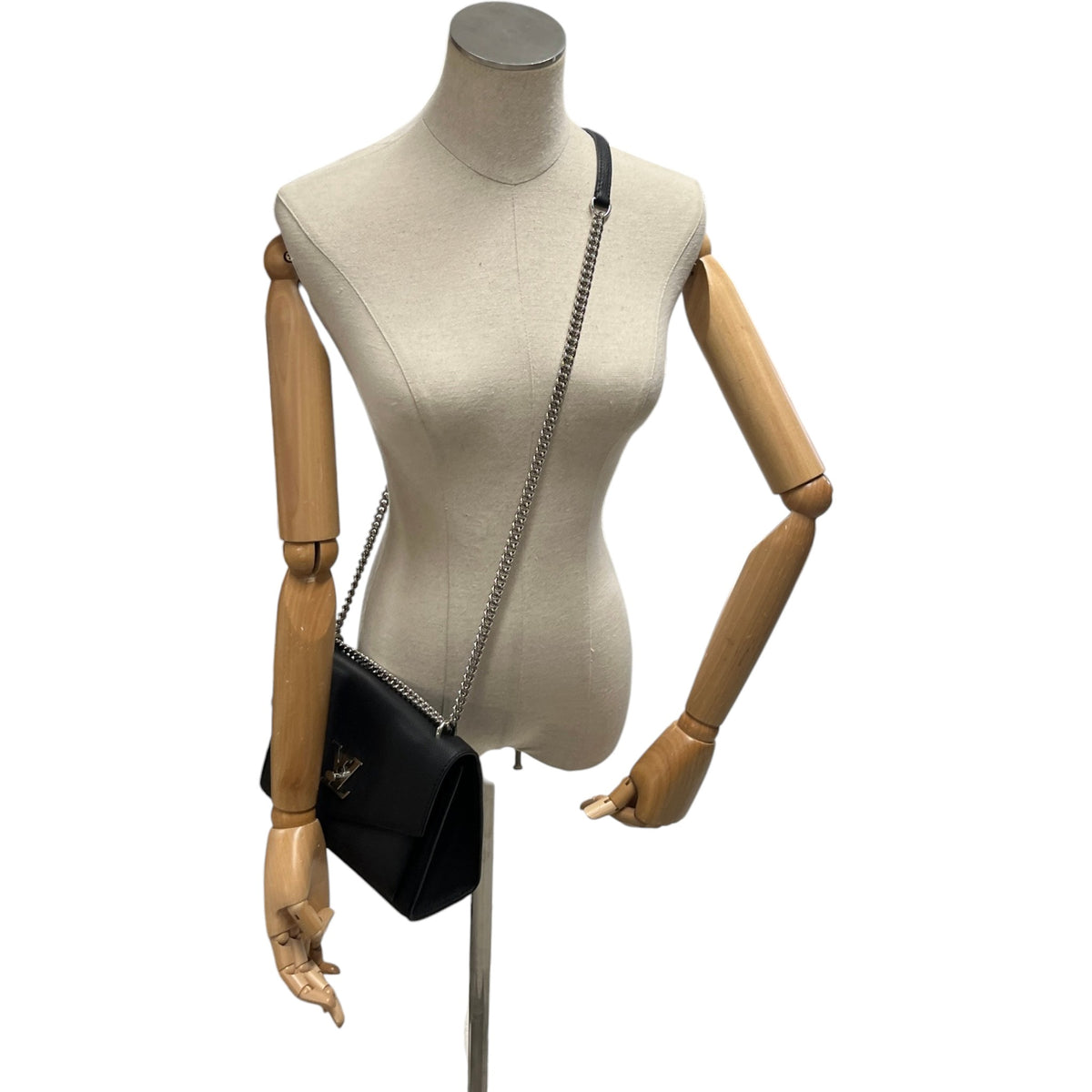 Women's Mylockme Chain Handbag Black - Photo 2