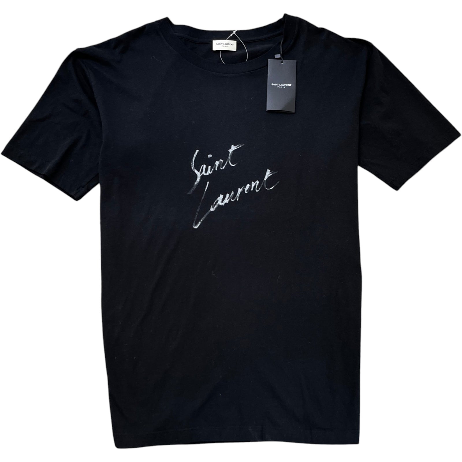 Men's Signature Logo T-Shirt Black Size S - Photo 1