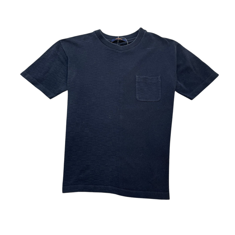 Men's Damier Pocket T-Shirt Navy Size M