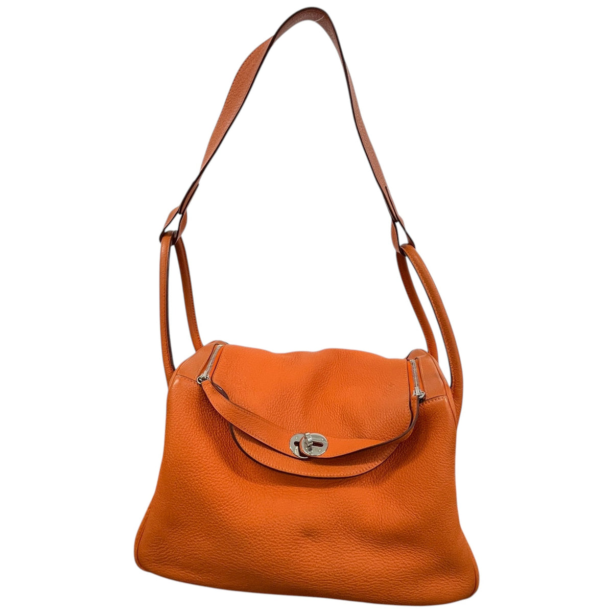 Women's Lindy 34 Clemence Handbag Orange - Photo 1