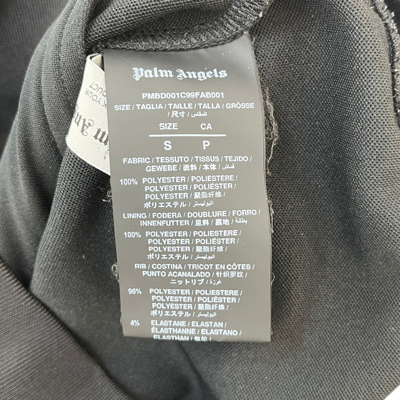 Palm Angels Men's Logo Print Track Jacket Black Size S