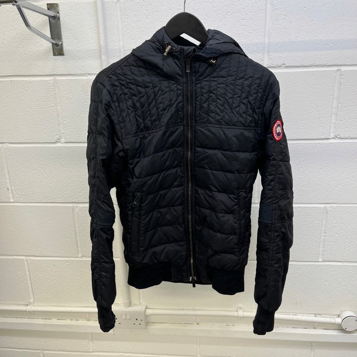 Men's Cabri Hooded Jacket Black Size S - Photo 8