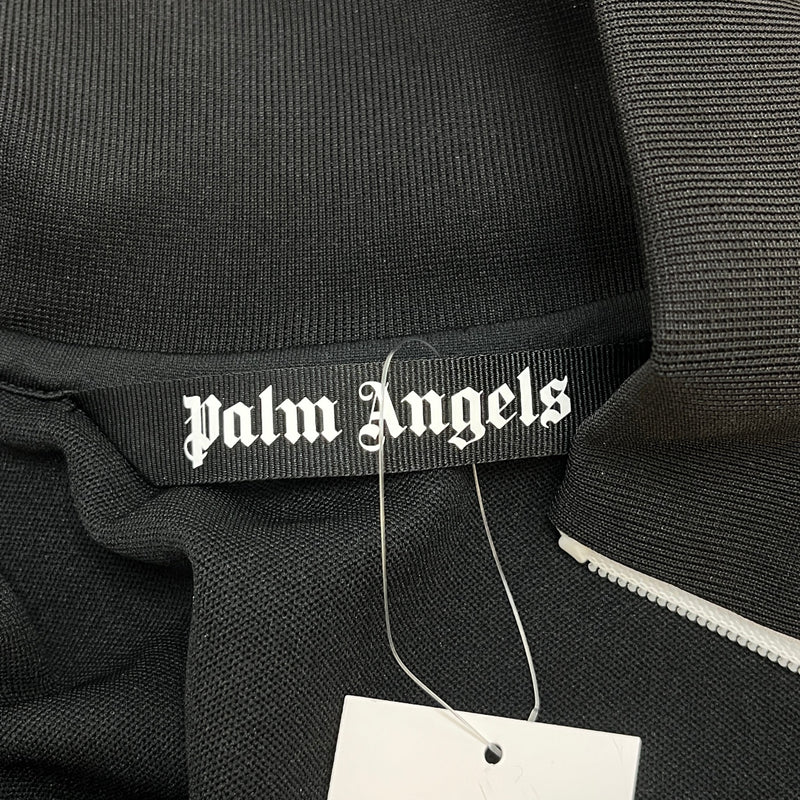 Palm Angels Men's Logo Print Track Jacket Black Size S