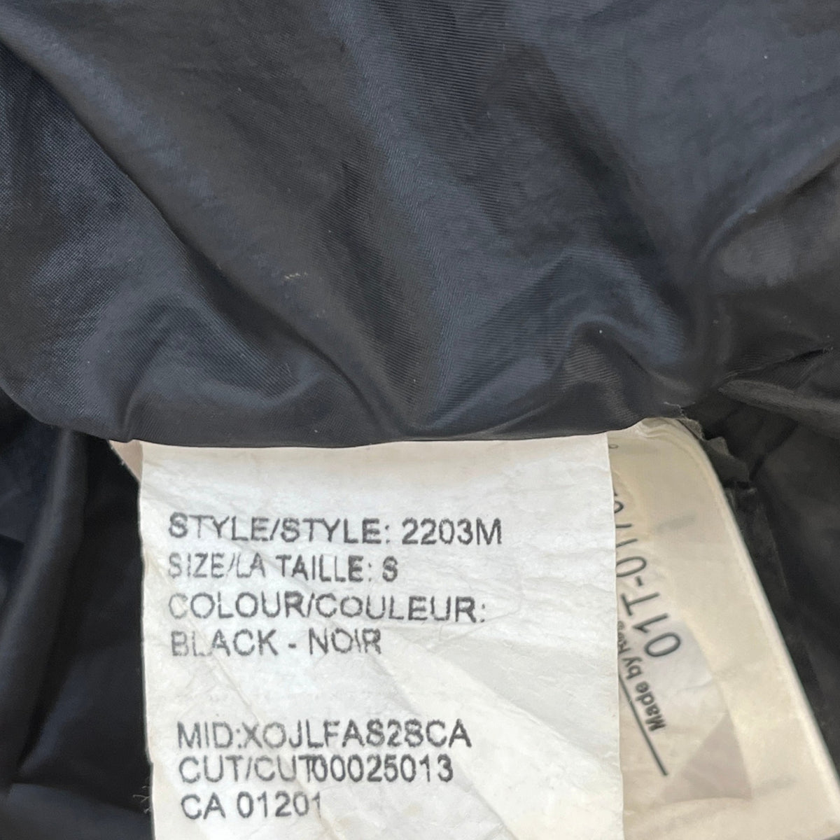 Men's Cabri Hooded Jacket Black Size S - Photo 6