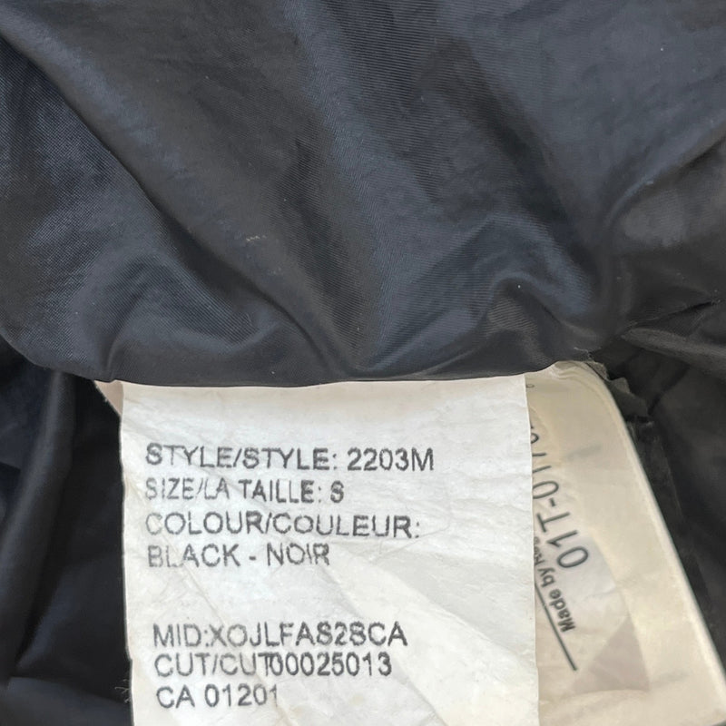 Men's Cabri Hooded Jacket Black Size S