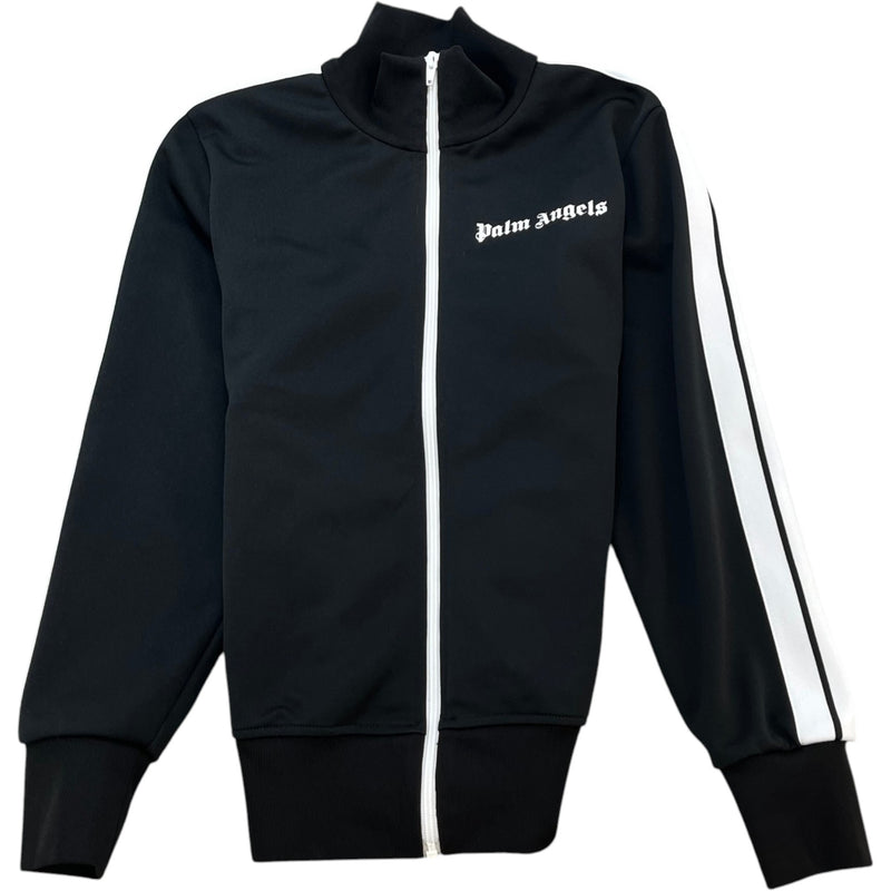 Palm Angels Men's Logo Print Track Jacket Black Size S