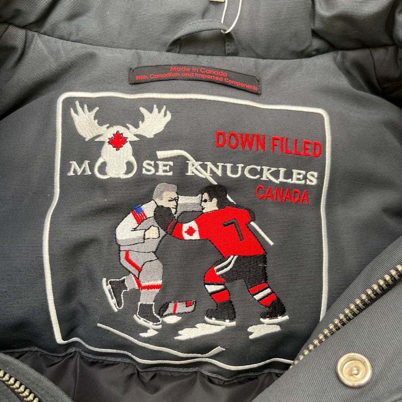 Men's 3Q Down Jacket Grey Size L