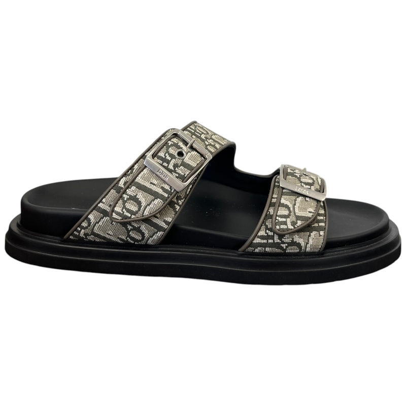 Men's Oblique Aqua Sandals Khaki Size EU 41 / UK 7