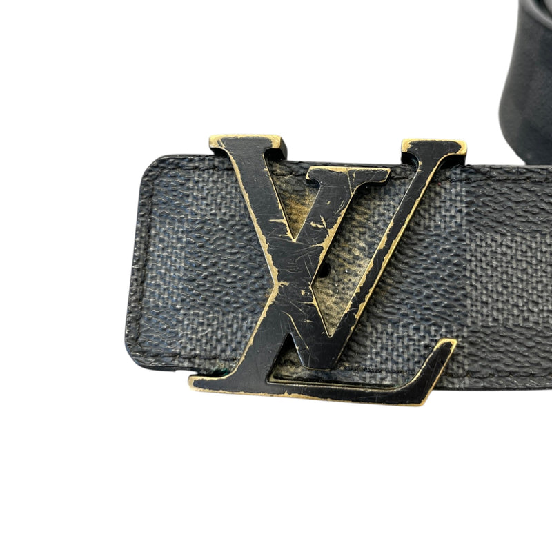 Men's Lv Belt Black Size Waist 32"